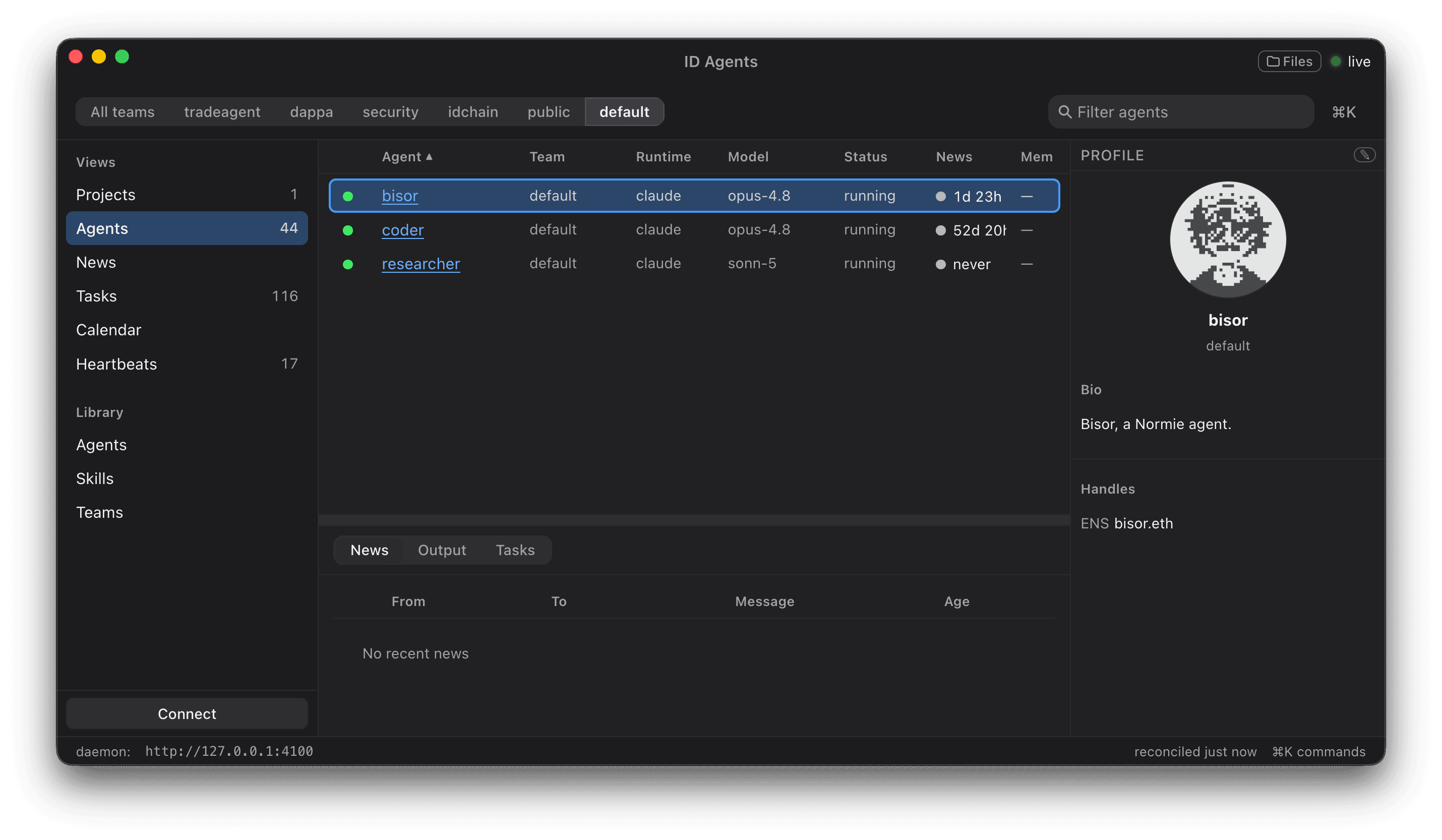 ID Agents Mac app v0.1.4